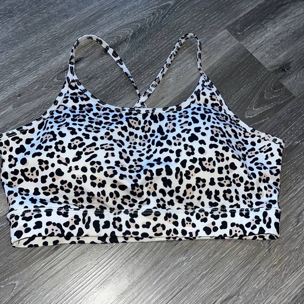 Cheetah sports bra